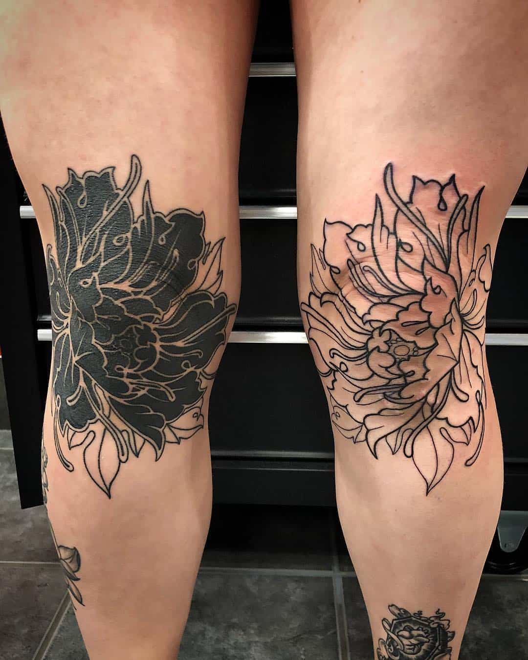 40 Captivating Negative Space Tattoos Sheideas