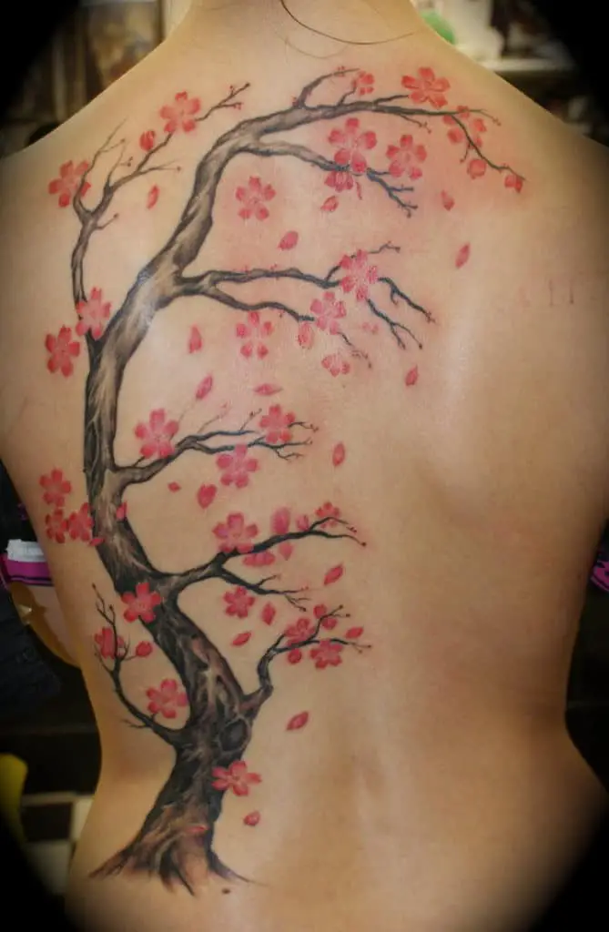 25 Unique And Beautiful Cherry Blossom Tattoo Designs Sheideas