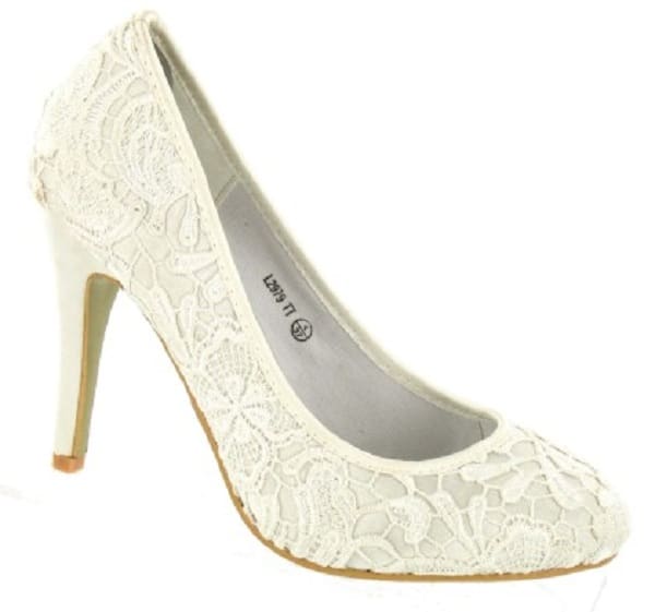 ivory color shoes for wedding