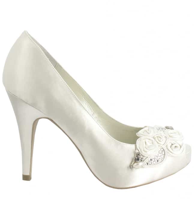 Good White Ivory Wedding Shoes Ideas