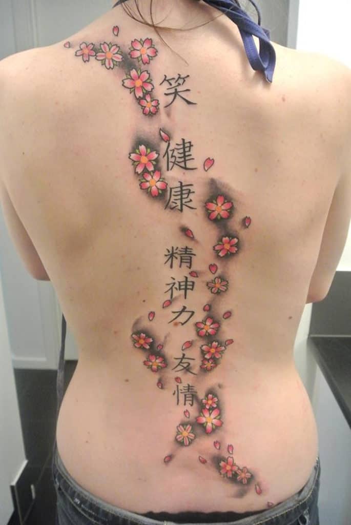 25+ Unique and Beautiful Cherry Blossom Tattoo Designs ...