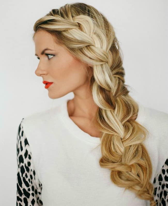 Latest Girls Side Braids for Long Hair