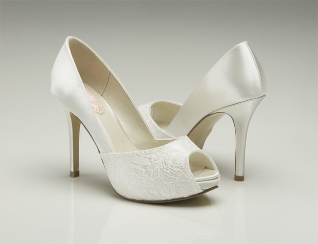 New Flower Girl Ivory Shoes for Wedding