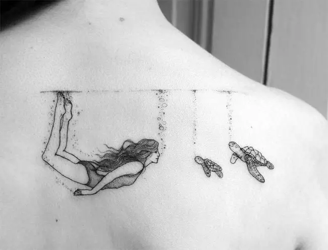 Top 18 Creative Swimming Tattoos Ideas – SheIdeas