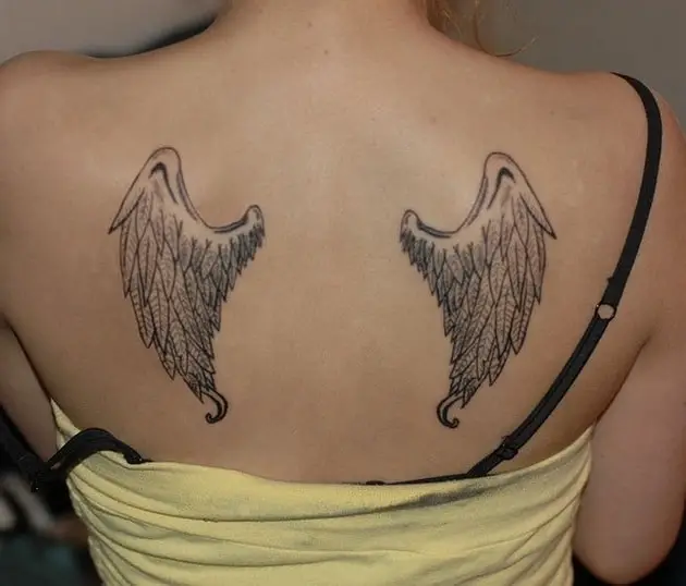 Amazing Angel Wing Tattoo Trend for Back