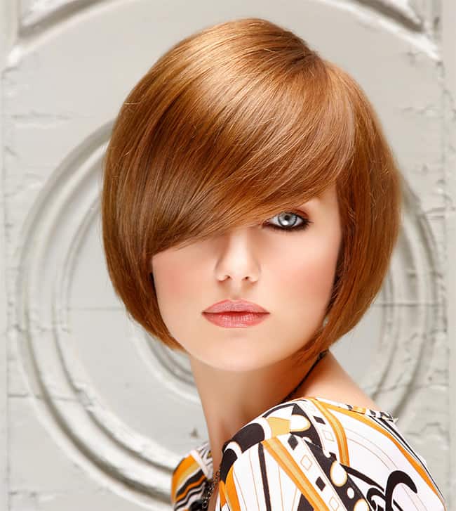 Cute Rounded Face Bob Hairstyle Ideas 2016