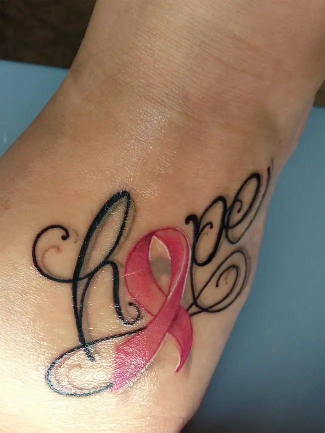 15 Mind Blowing Breast Cancer Tattoos Pictures – SheIdeas