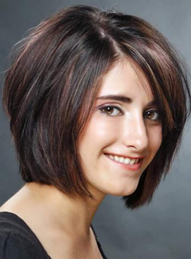 Girls Layered Bob Hairstyle for Short Hair 2016