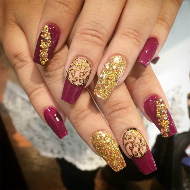 20 Awesome Fall Nail Designs Collection SheIdeas