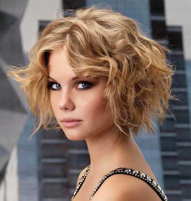 Short Curly Hairstyles Party