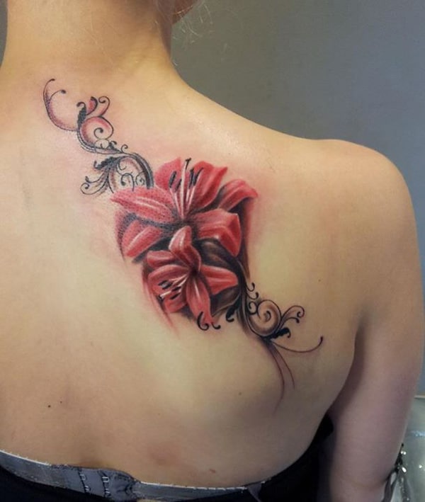 20 Superb Flower Tattoo Designs For Women Sheideas