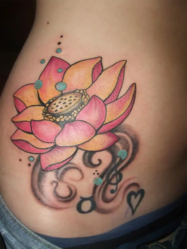 creative-lotus-flower-tattoos-designs-for-girls