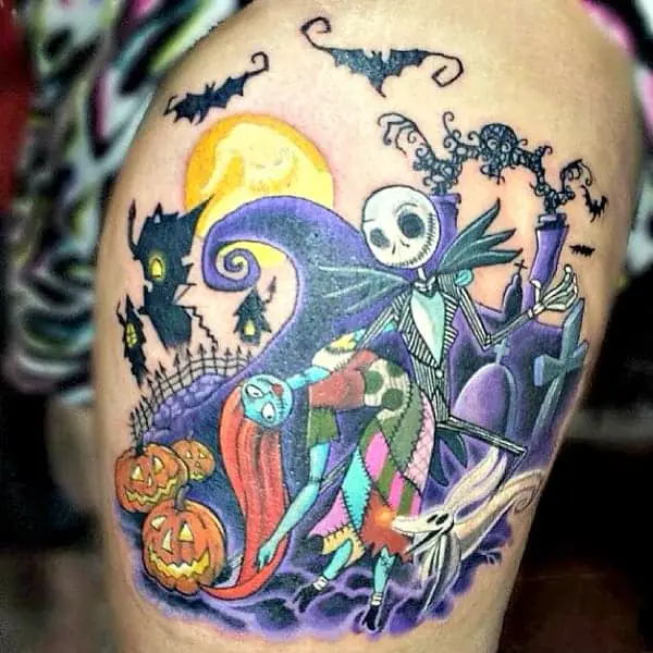 13 Best Nightmare Before Christmas Tattoos Sheideas