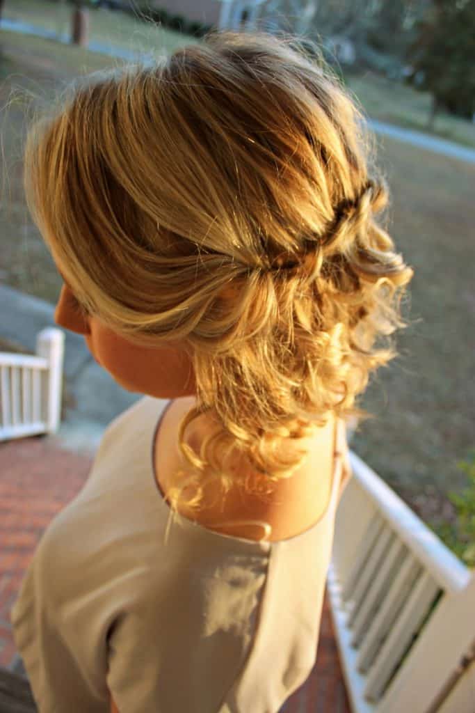 Hairstyle For Short Hair Graduation