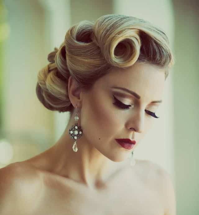 20 Easy and Simple Vintage Hairstyles Pictures SheIdeas