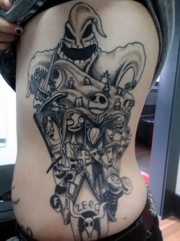 13 Best Nightmare Before Christmas Tattoos SheIdeas