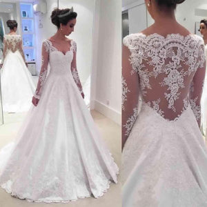 15 Beautiful A Line Wedding Dresses 2023 – SheIdeas