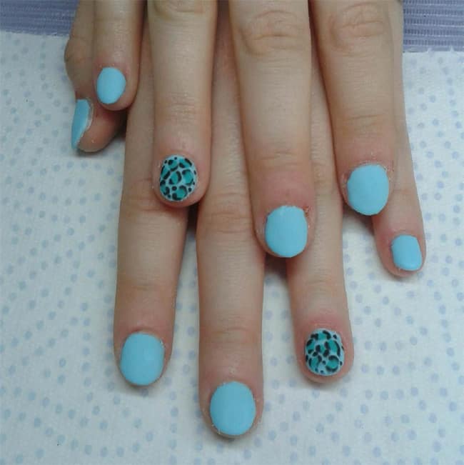 animal-printed-round-nail-designs-for-little-girls