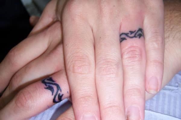 20 Magnificent Wedding Ring Tattoos Ideas – SheIdeas