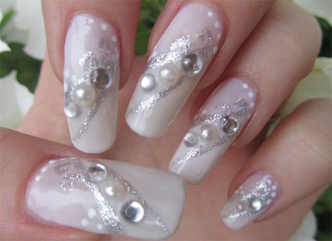 17 Cool Rhinestone Nail Designs For Inspiration Sheideas 8960