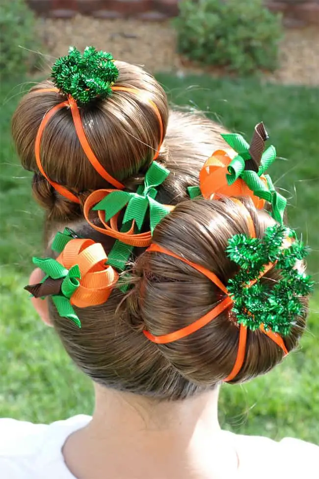 latest-halloween-pumpkins-hairstyles-for-kids