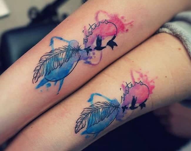 20 Unique Sister Tattoos Ideas Pictures 2020 - SheIdeas