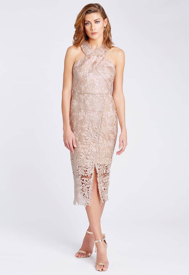 best-front-lace-midi-dress-for-wedding-guest