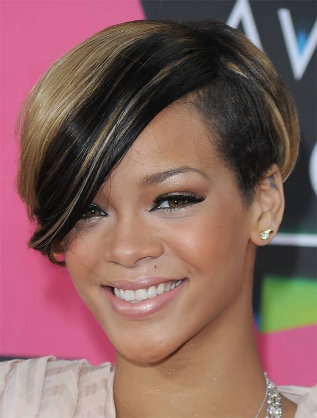 Short Edgy African American Hairstyles