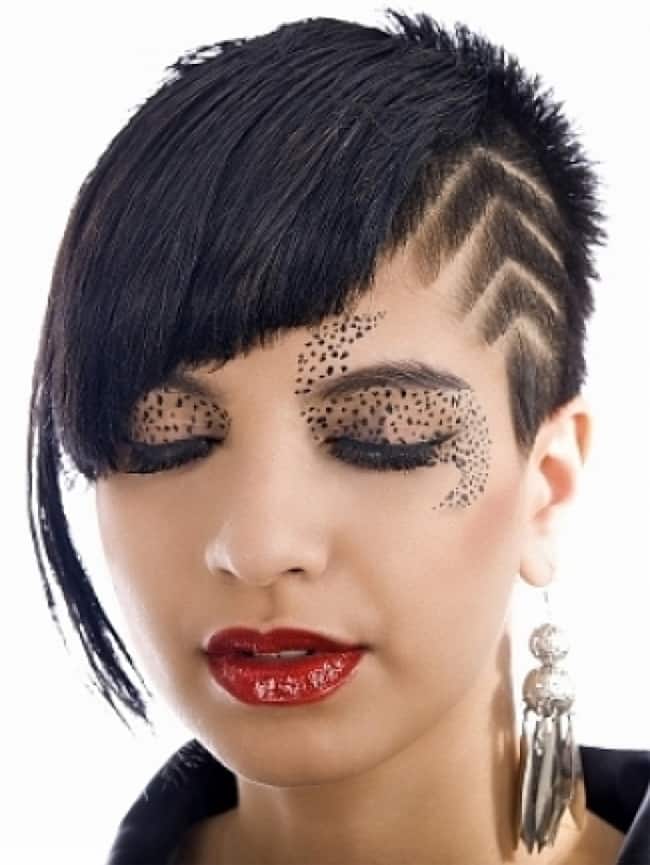 Edgy Female Haircuts