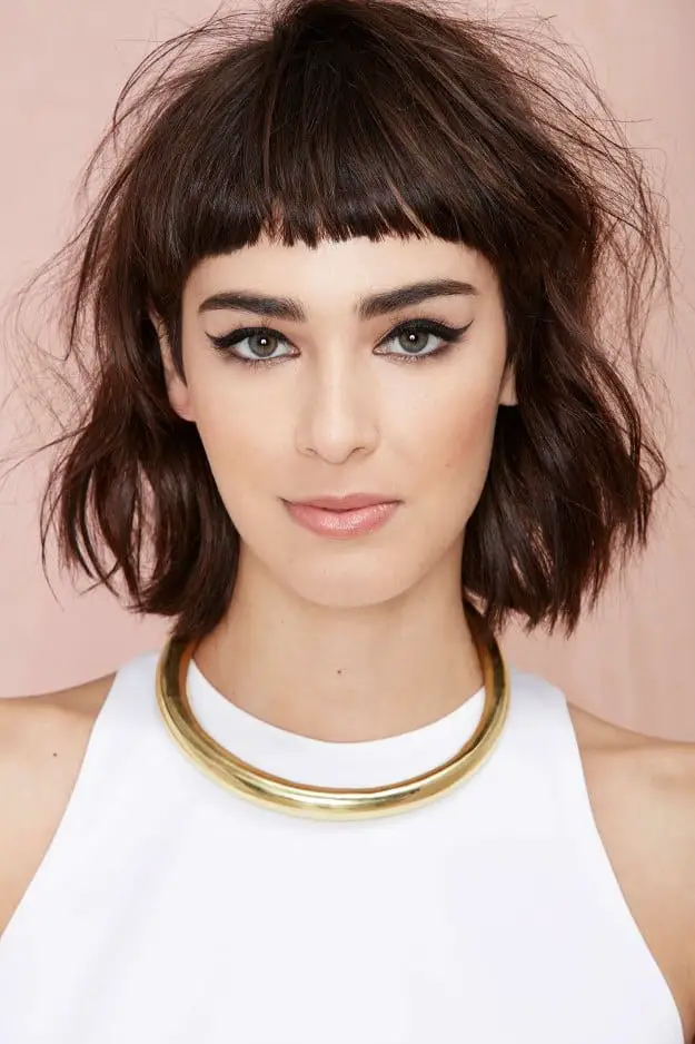 Edgy Haircuts With Bangs