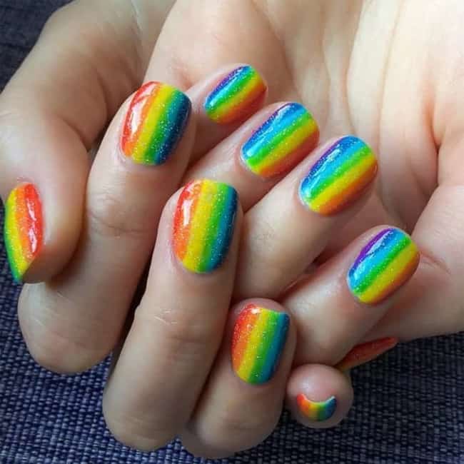 17 Stunning Rainbow Nail Art Designs 2023 SheIdeas