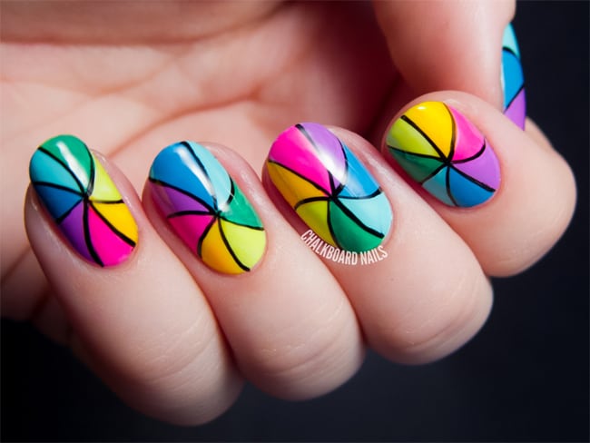 17 Stunning Rainbow Nail Art Designs 2021 Sheideas