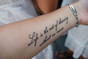 25 Excellent and Best Life Quote Tattoos Ideas 2023 – SheIdeas
