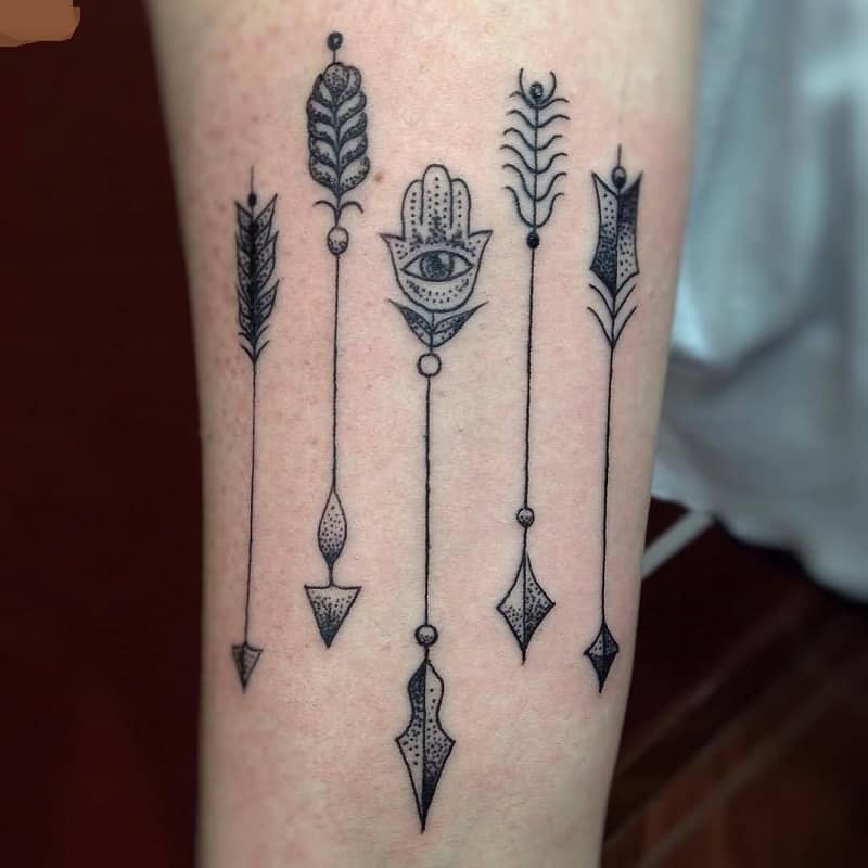 30 Alluring Examples Of Arrow Tattoos Designs Sheideas