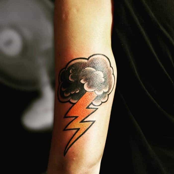 20 Amazing Lightning Tattoos Designs for Ladies SheIdeas