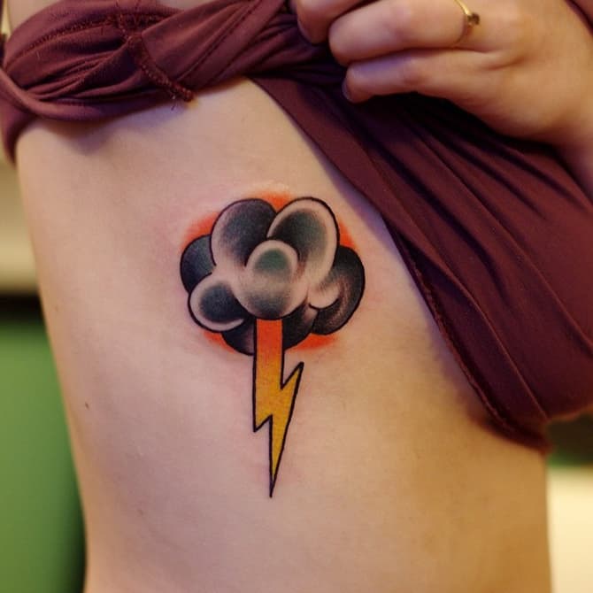 20 Amazing Lightning Tattoos Designs for Ladies SheIdeas