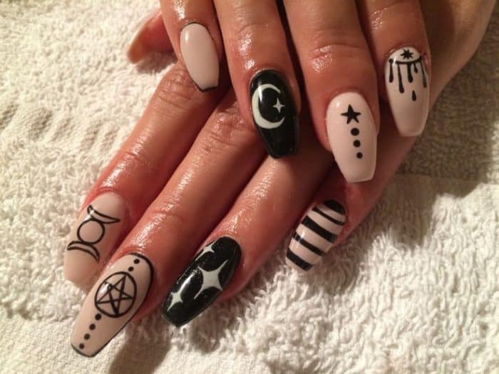 25 Top-Notch Ballerina Shaped Nails Designs – SheIdeas