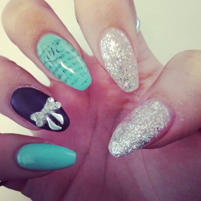 25 Top-Notch Ballerina Shaped Nails Designs – SheIdeas