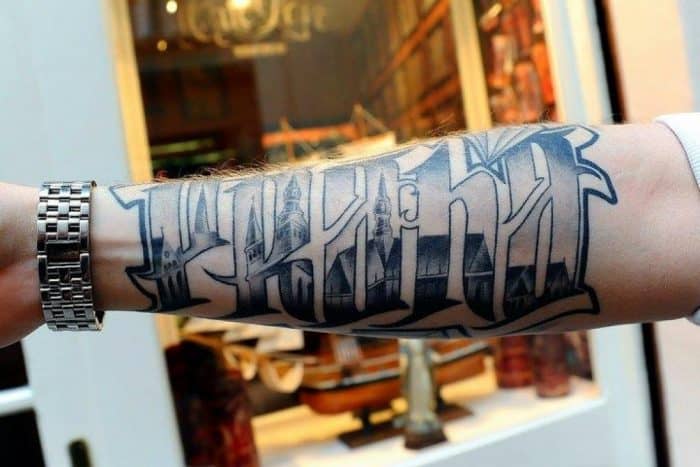 15 Fancy Letter Tattoo Designs Examples – SheIdeas