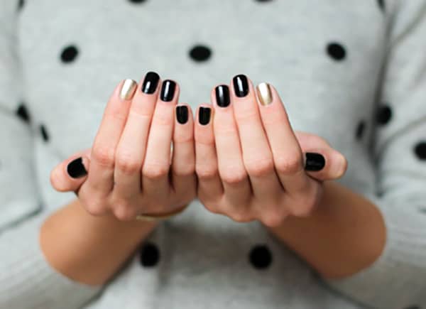 7. Matte Shellac Nail Designs for Short Natural Nails - wide 9