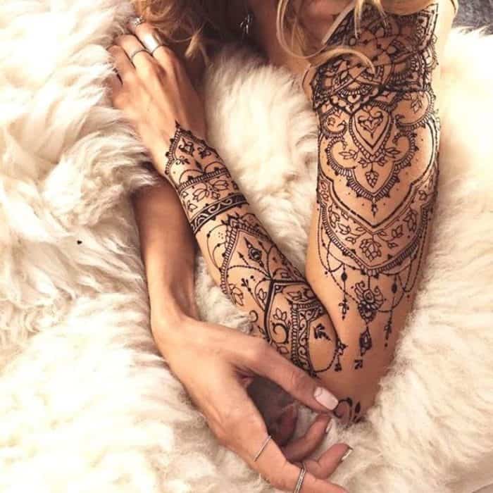 17 Awesome Full Sleeve Tattoo Designs for Females SheIdeas