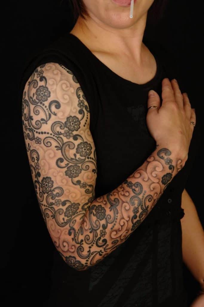 17 Awesome Full Sleeve Tattoo Designs for Females SheIdeas