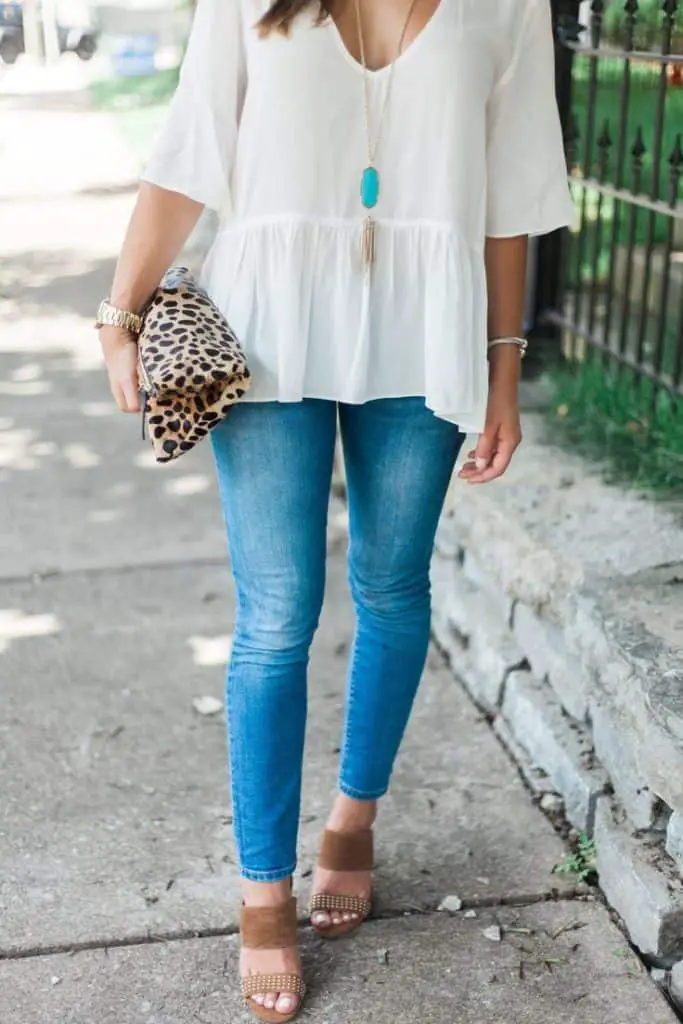 peplum top outfit ideas