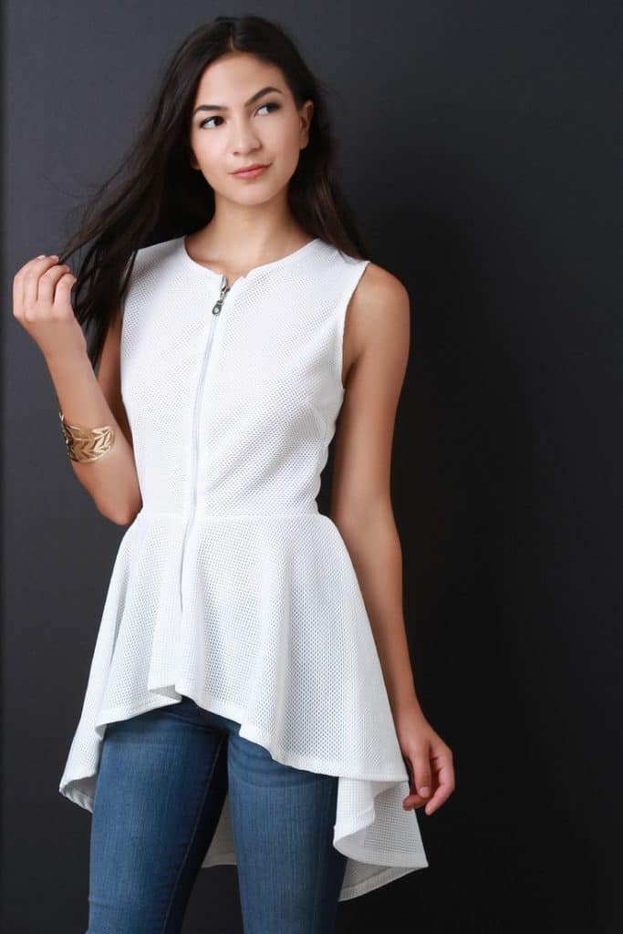 cute white blouses for juniors