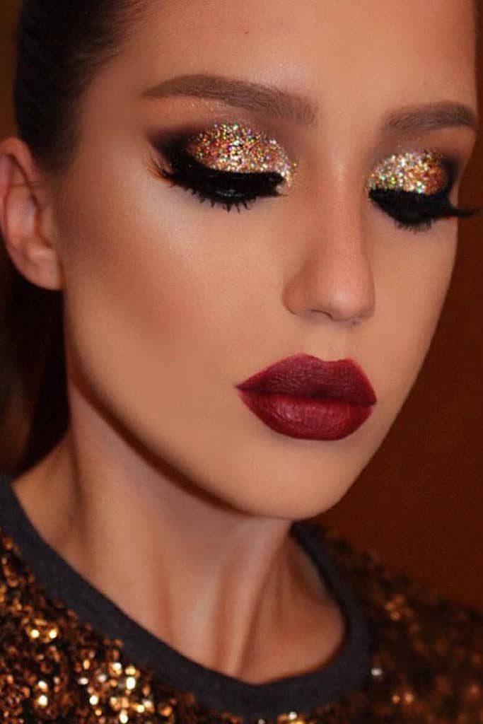 25 Best Christmas Makeup Looks for Ladies SheIdeas