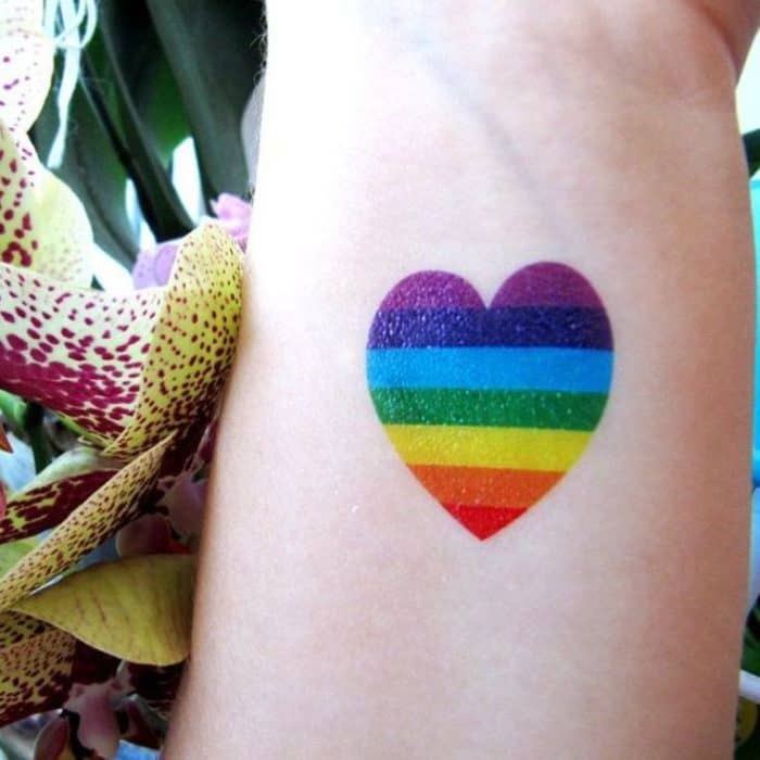 32 Impressive Rainbow Tattoo Designs – SheIdeas