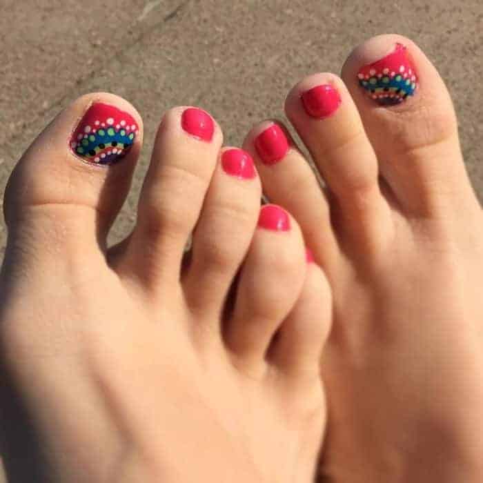 30 Majestic Fall Toe Nail Designs Images for 2021 – SheIdeas