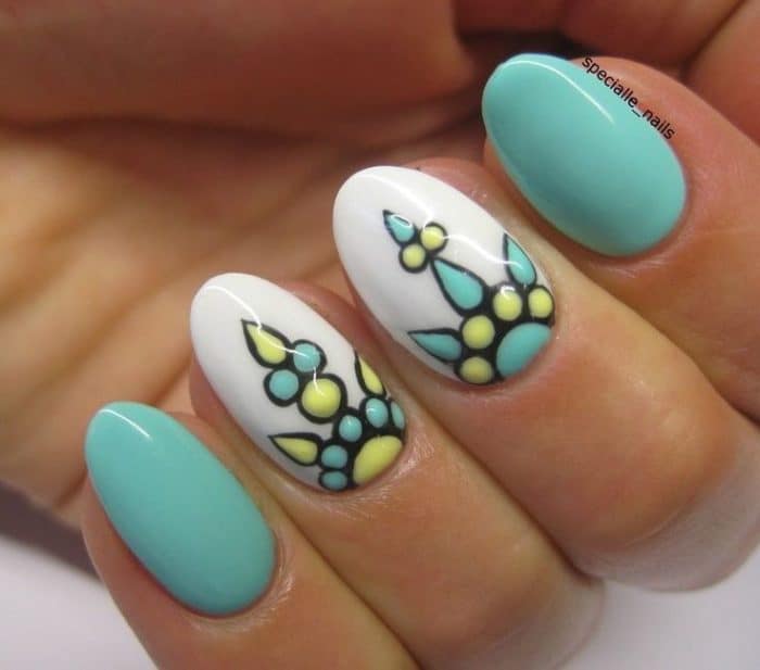 30 Impressive Teal Nail Art Designs for 2024 – SheIdeas