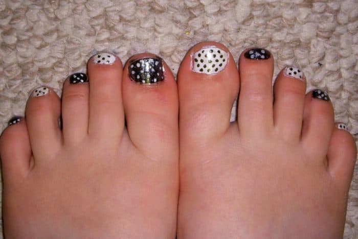 Fall Toe Nail Designs