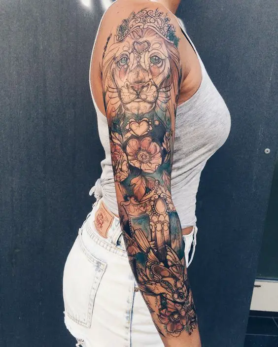 22 Amazing Long Sleeve Tattoo Designs – SheIdeas